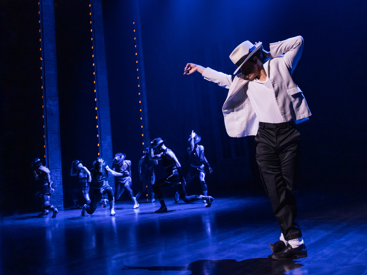 Matte Martinez strikes a pose as MJ on Broadway