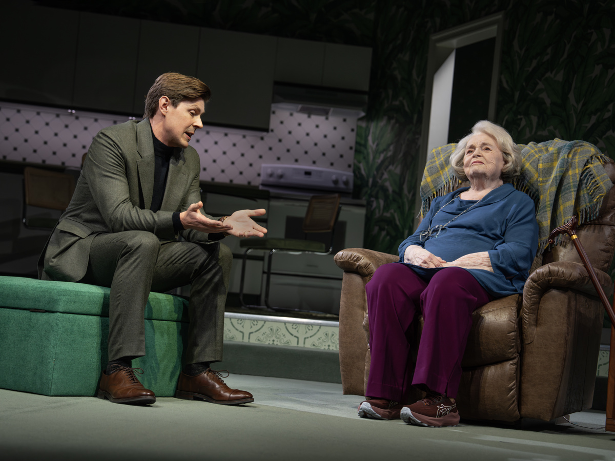 Christopher Lowell and June Squibb in Marjorie Prime on Broadway